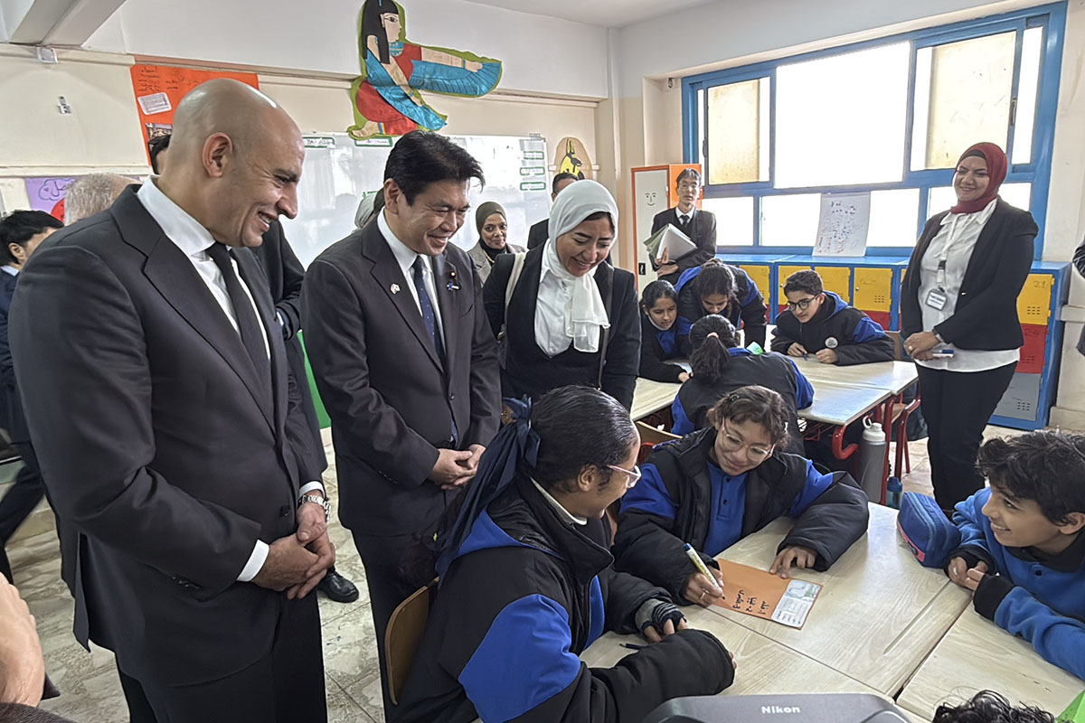 エジプト日本学校の写真1